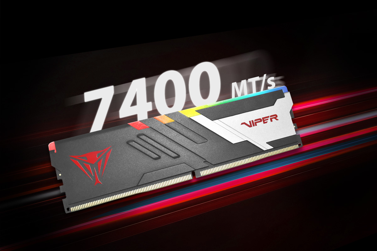 Viper Venom RGB対応 DDR5 64GB PC5-44800 Patriot Viper Venom RGB DDR5 RAM 64GB (2X32GB) 5600MHz CL40 1.35v